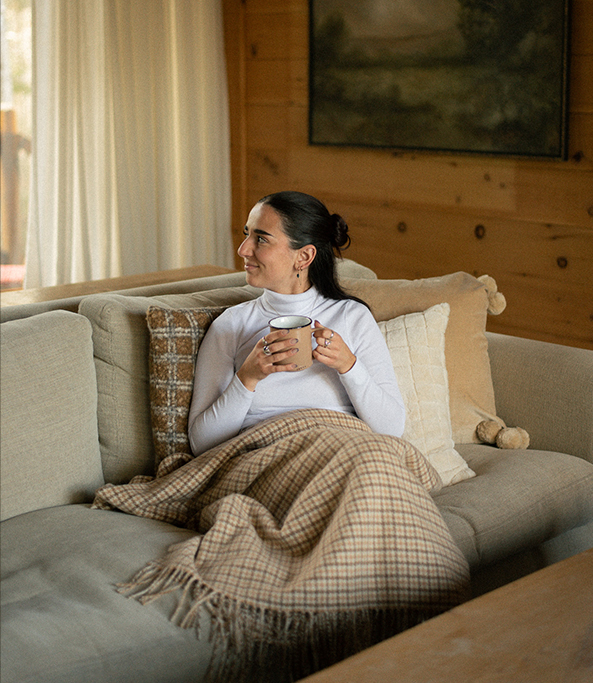 DOUCEUR ENVELOPPANTE ET RÉCONFORTANTE