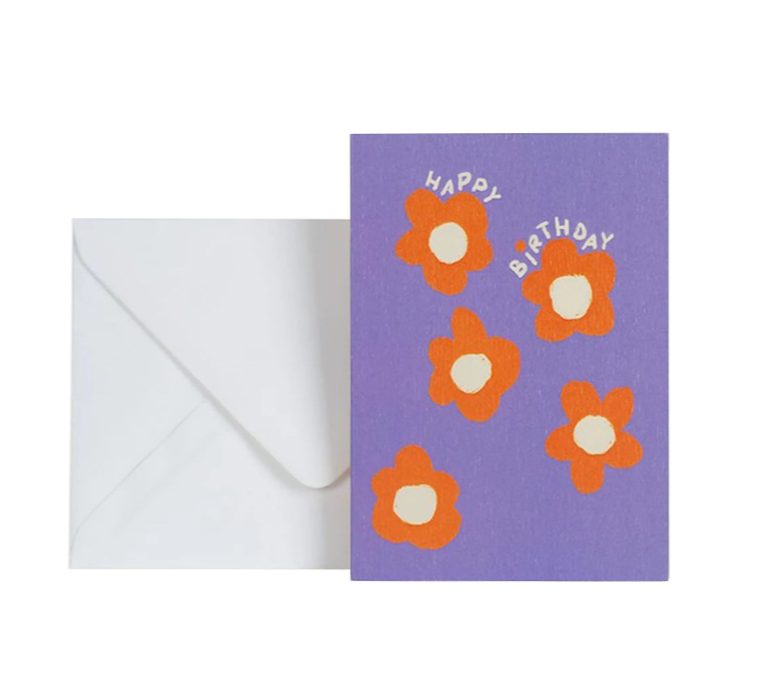 FLOWER HAPPY BIRTHDAY