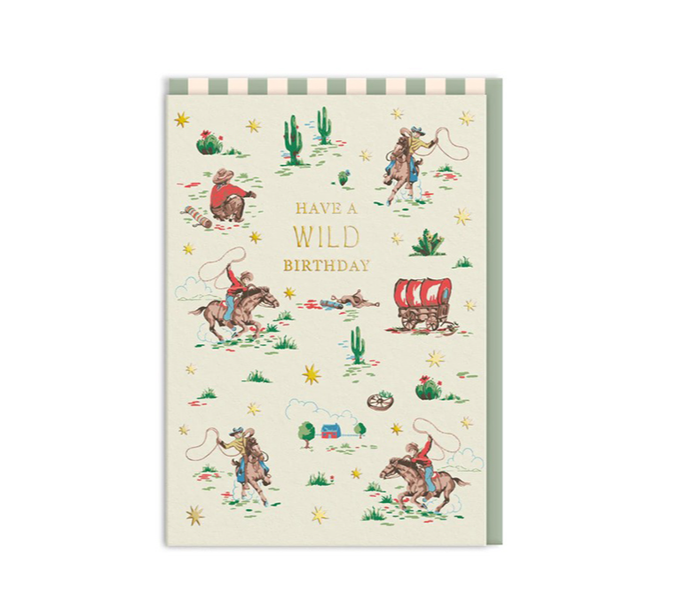 COWBOY WILD BIRTHDAY